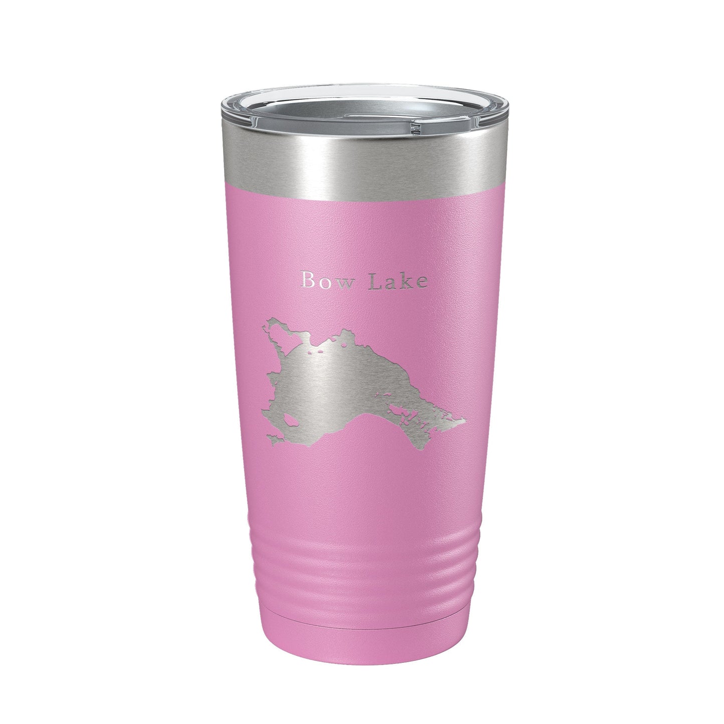 Bow Lake Map Tumbler Travel Mug Insulated Laser Engraved Coffee Cup New Hampshire 20 oz-14