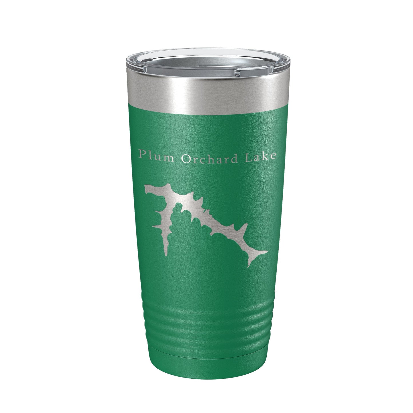Plum Orchard Lake Map Tumbler Travel Mug Insulated Laser Engraved Coffee Cup West Virginia 20 oz-9