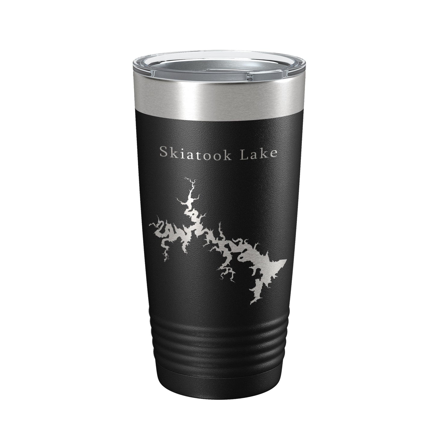 Skiatook Lake Map Tumbler Travel Mug Insulated Laser Engraved Coffee Cup Oklahoma 20 oz-5