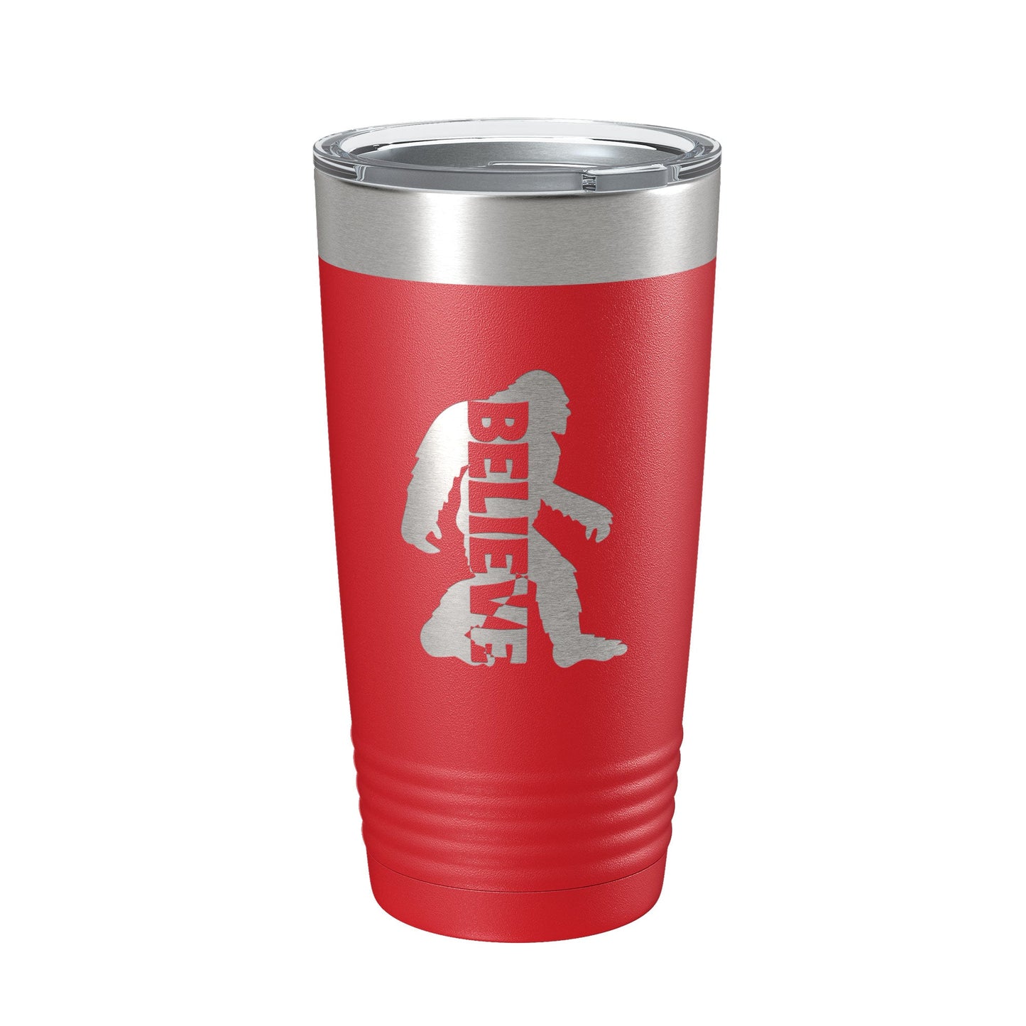 Bigfoot Tumbler I Believe Travel Mug Sasquatch Outdoorsman Camping Gift Insulated Laser Engraved Coffee Cup 20 oz-10