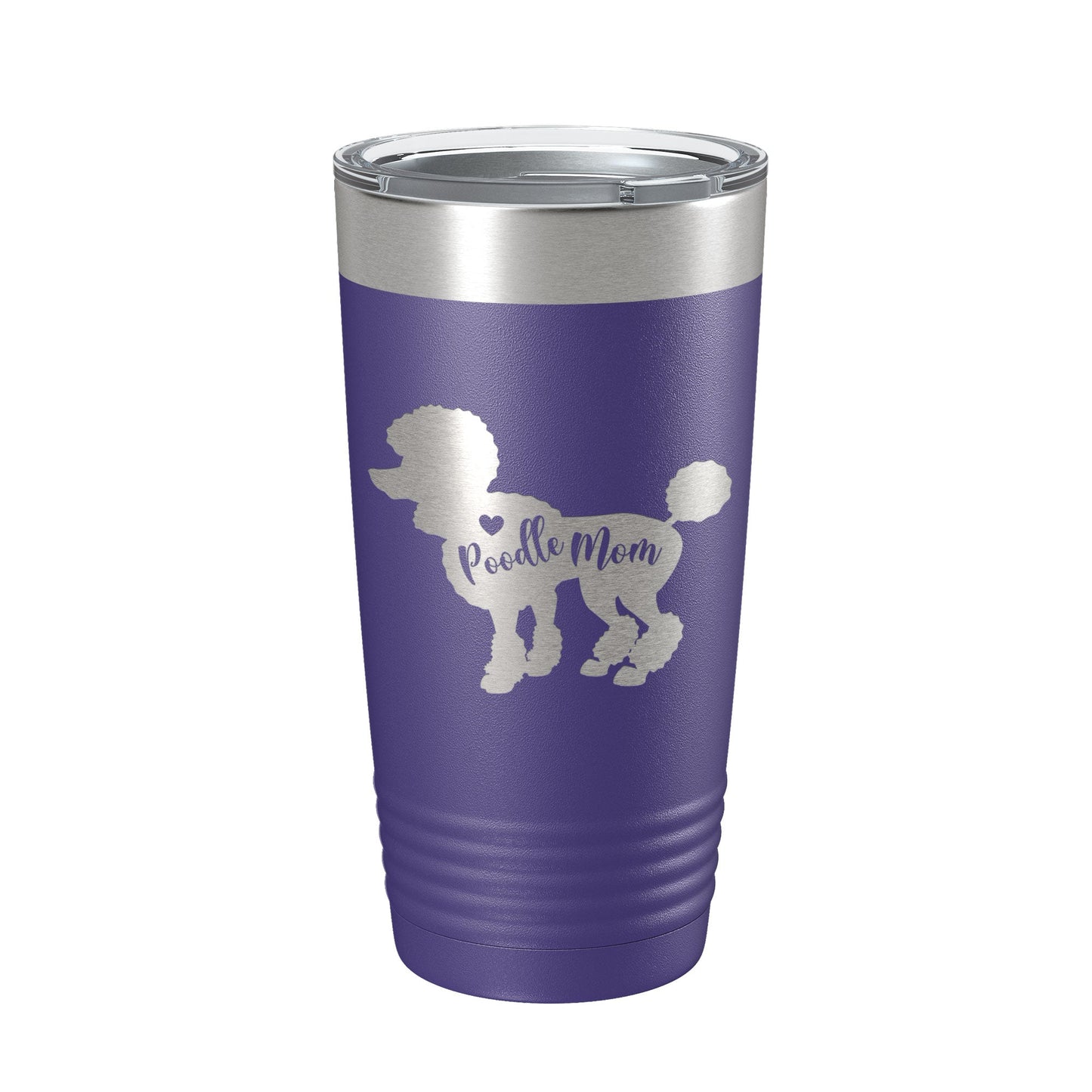 Poodle Mom Tumbler Dog Travel Mug Gift Insulated Laser Engraved Coffee Cup 20 oz-15