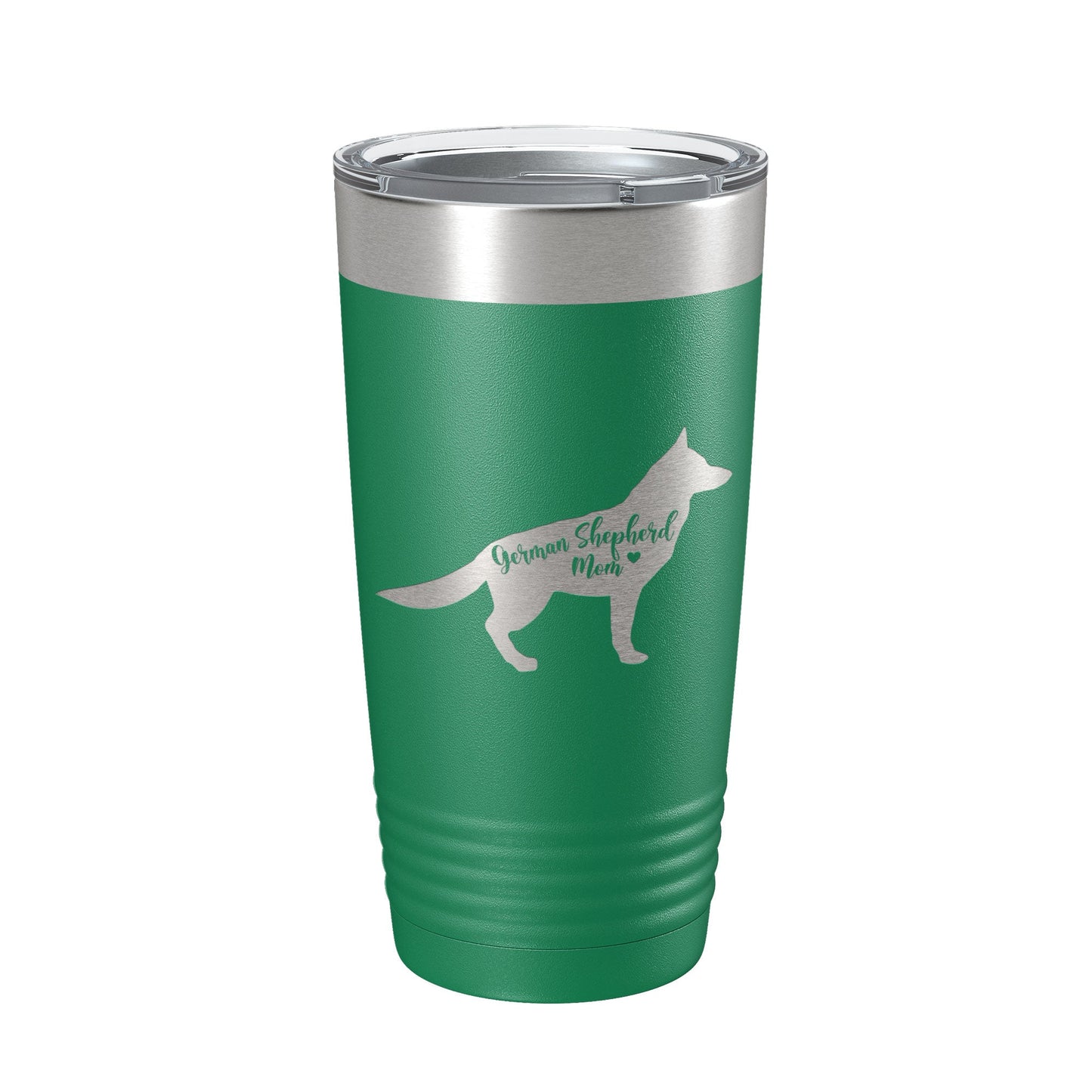German Shepherd Mom Tumbler Dog Travel Mug Gift Insulated Laser Engraved Coffee Cup 20 oz-9