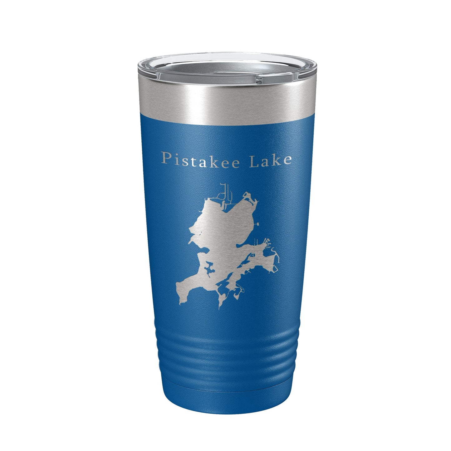 Pistakee Lake Map Tumbler Travel Mug Insulated Laser Engraved Coffee Cup Illinois 20 oz-6