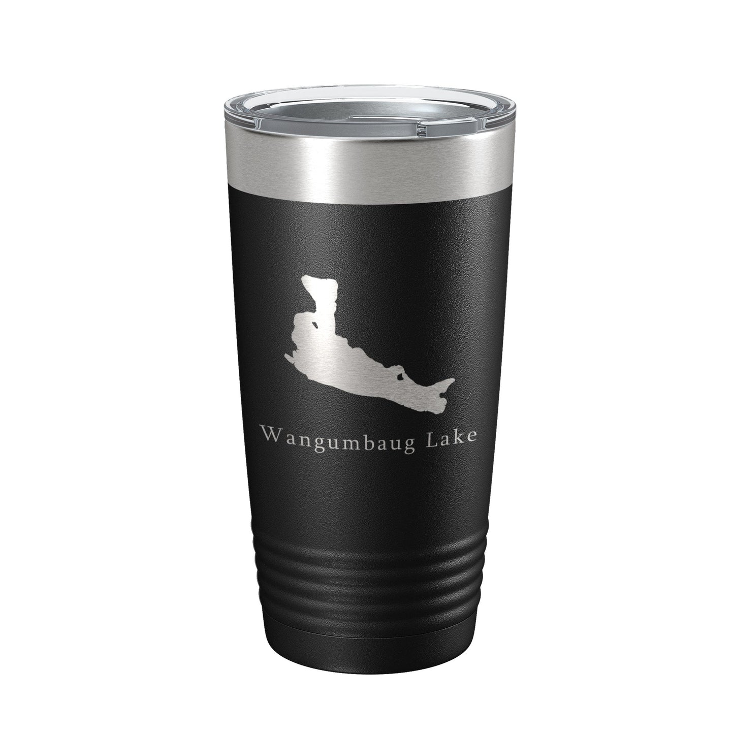 Wangumbaug Lake Map Tumbler Travel Mug Insulated Laser Engraved Coffee Cup Connecticut 20 oz-5