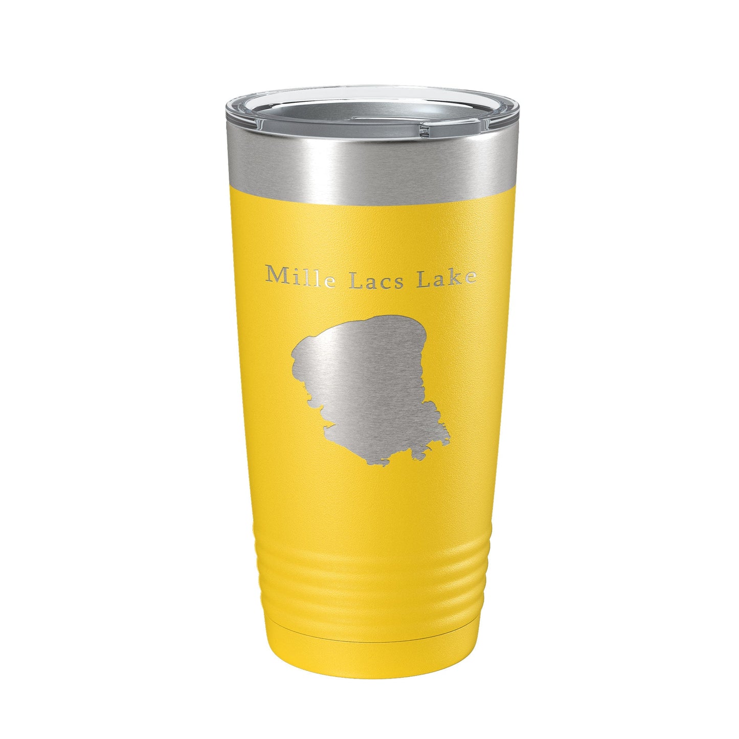 Mille Lacs Lake Map Tumbler Travel Mug Insulated Laser Engraved Coffee Cup Minnesota 20 oz-19