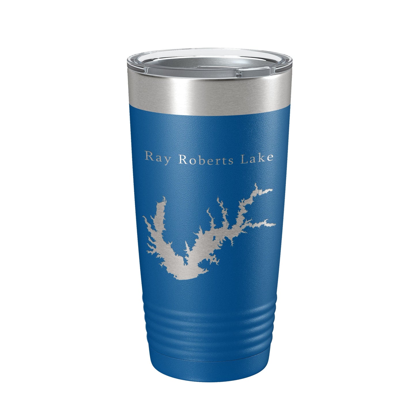 Ray Roberts Lake Map Tumbler Travel Mug Insulated Laser Engraved Coffee Cup Texas 20 oz-6