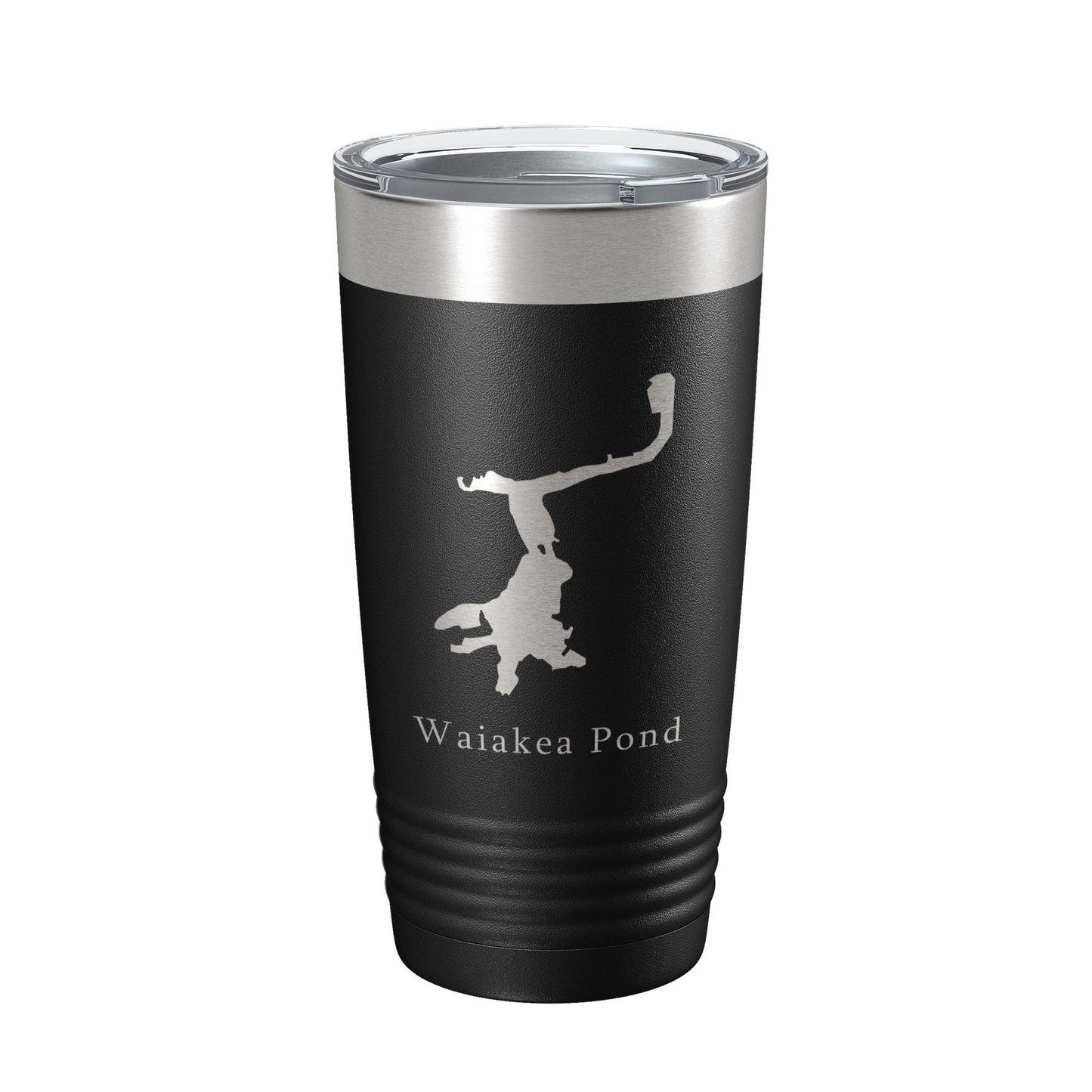 Waiakea Pond Tumbler Lake Map Travel Mug Insulated Laser Engraved Coffee Cup Hawaii 20 oz-5