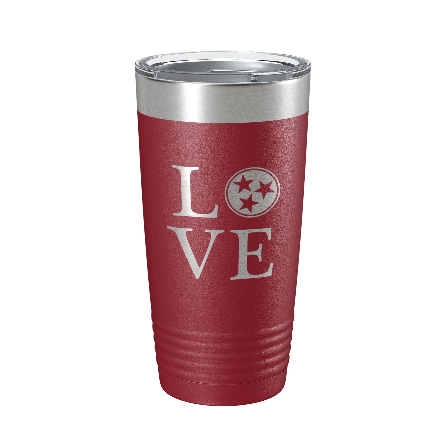Tennessee Tristar Tumbler Love TN Travel Mug Gift Insulated Laser Engraved Coffee Cup Symbol 20 oz-18