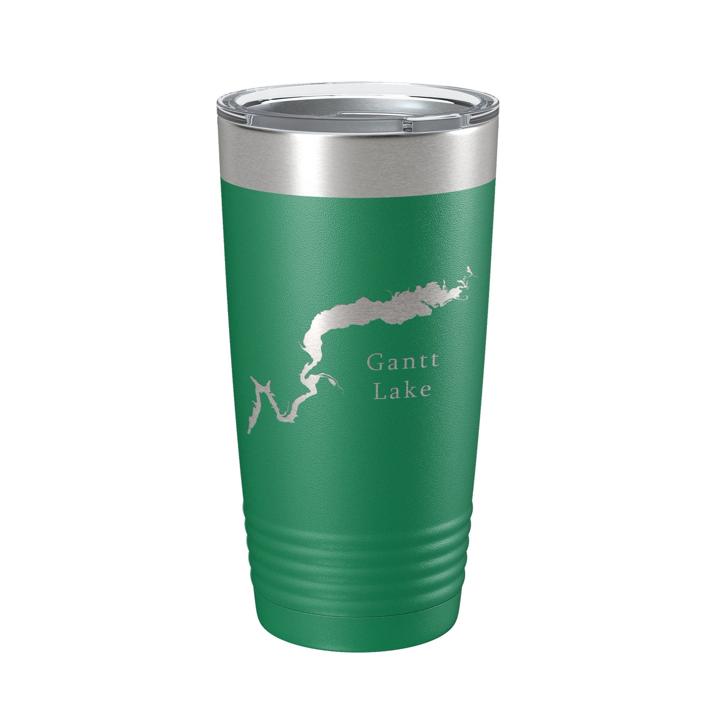 Gantt Lake Map Tumbler Travel Mug Insulated Laser Engraved Coffee Cup Alabama 20 oz-9