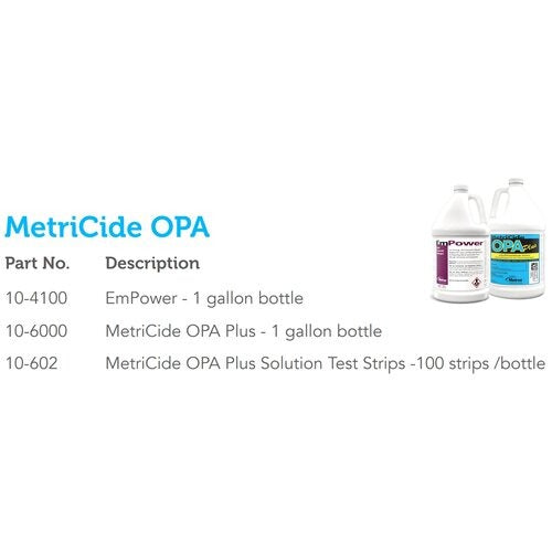 Metrex Research OPA Plus® High-Level Liquid Instrument Disinfectant, 1 Gallon, 1/EA, 4/CS