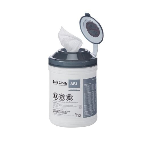 PDI Surface Disinfectant Sani-Cloth® AF3 Wipe Canister, 160EA/CN 12CN/CS