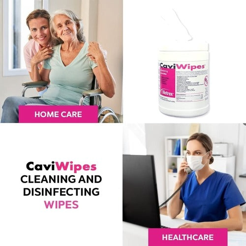 Metrex Research Multi-Purpose Disinfectant CaviWipes® Wipe Pull-Up, 160EA/PK 12PK/CS
