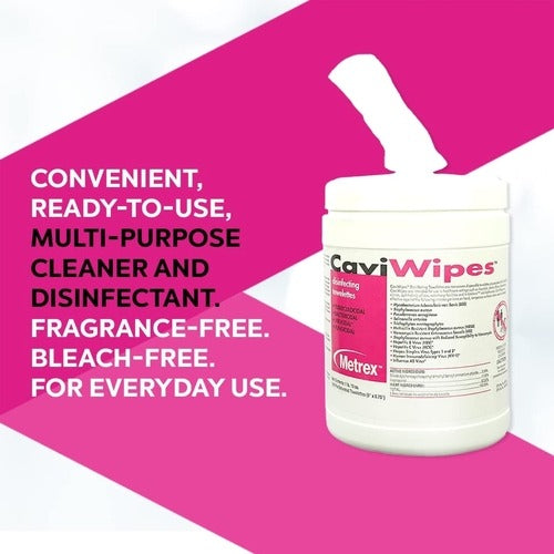 Metrex Research Multi-Purpose Disinfectant CaviWipes® Wipe Pull-Up, 160EA/PK 12PK/CS