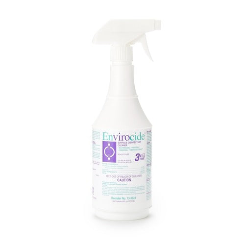 Metrex Research Envirocide Surface Disinfectant Cleaner Alcohol Based Pump Spray Liquid 24 oz. Bottle Alcohol Scent NonSterile, 1/BT,12/CS