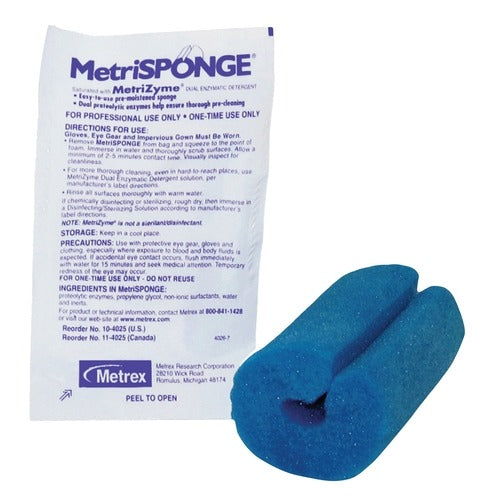 Metrex Research Instrument Cleaning Sponge MetriSponge, 25/BX, 100/CS