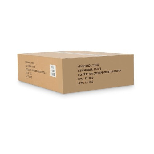 Metrex Research Wall Bracket CaviWipes™ White, 1/EA,12/CS