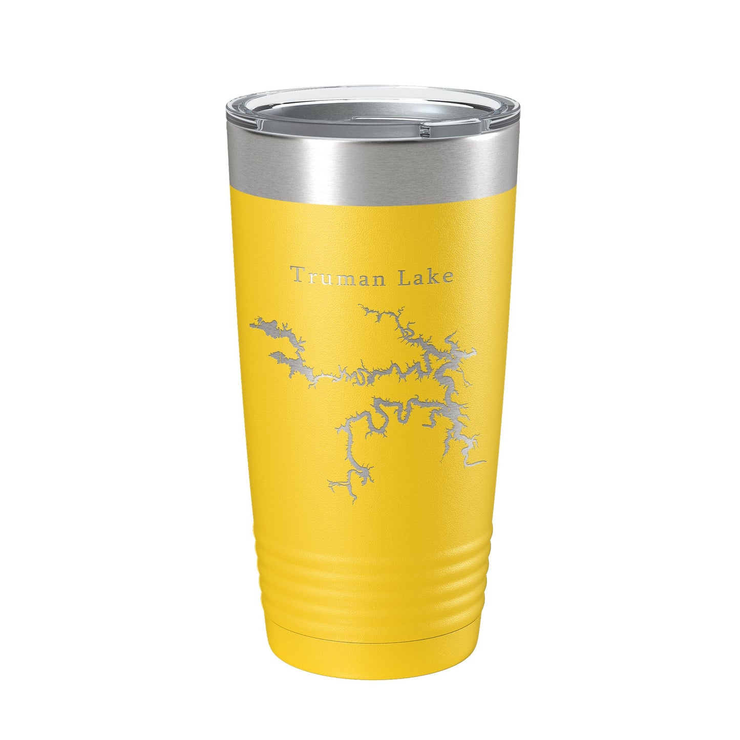 Harry S. Truman Lake Map Tumbler Travel Mug Insulated Laser Engraved Coffee Cup Missouri 20 oz-19