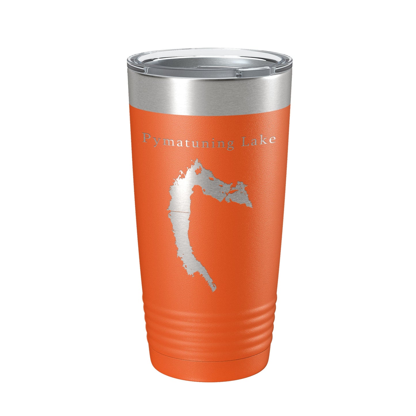 Pymatuning Lake Map Tumbler Travel Mug Insulated Laser Engraved Coffee Cup Ohio Pennsylvania 20 oz-17