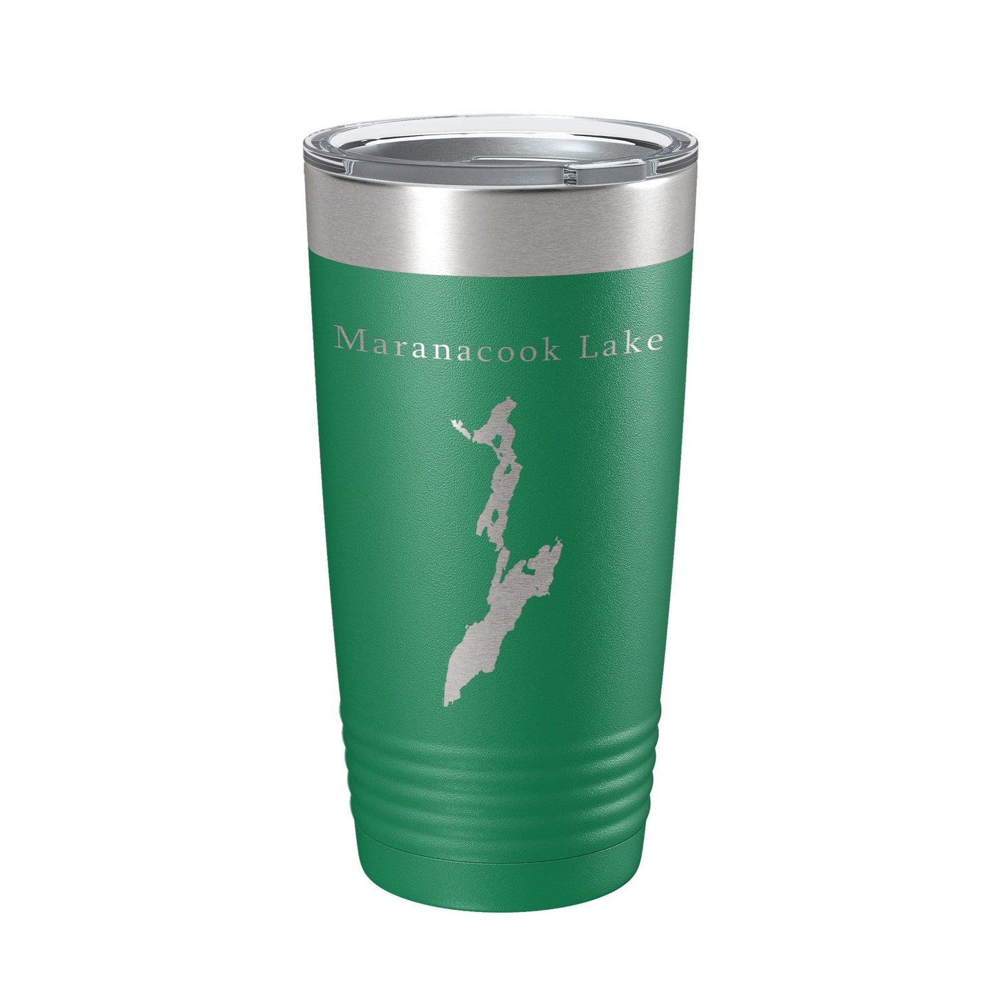 Maranacook Lake Map Tumbler Travel Mug Insulated Laser Engraved Coffee Cup Maine 20 oz-9
