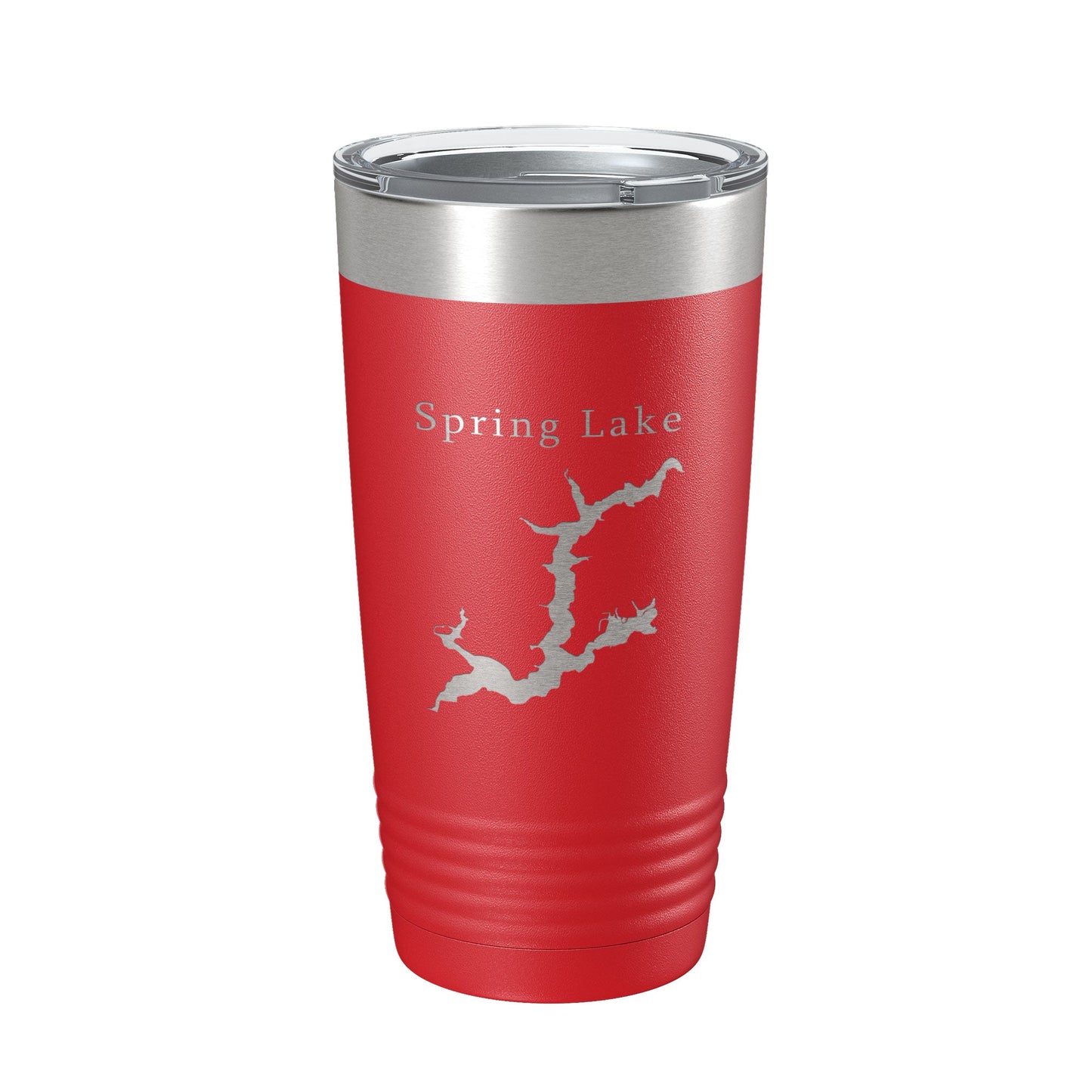 Spring Lake Map Tumbler Travel Mug Insulated Laser Engraved Coffee Cup Michigan 20 oz-10