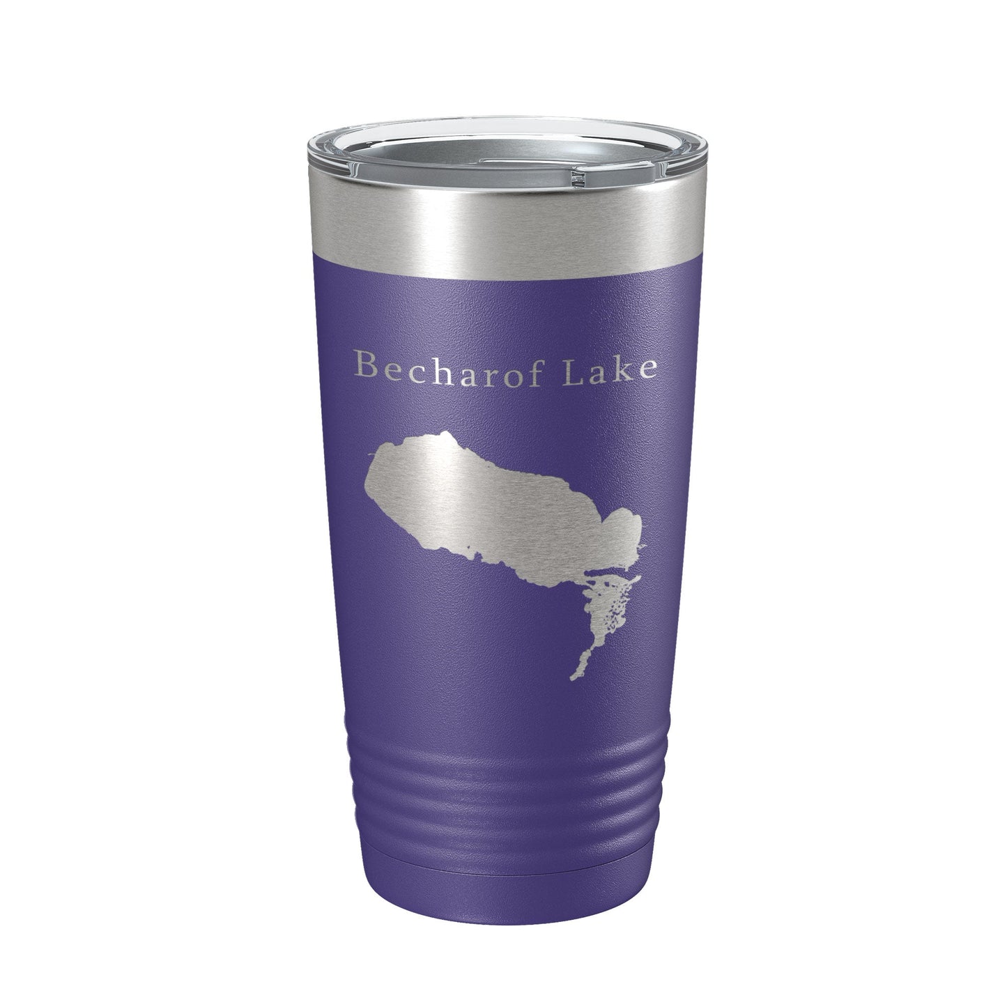 Becharof Lake Map Tumbler Travel Mug Insulated Laser Engraved Coffee Cup Alaska 20 oz-15