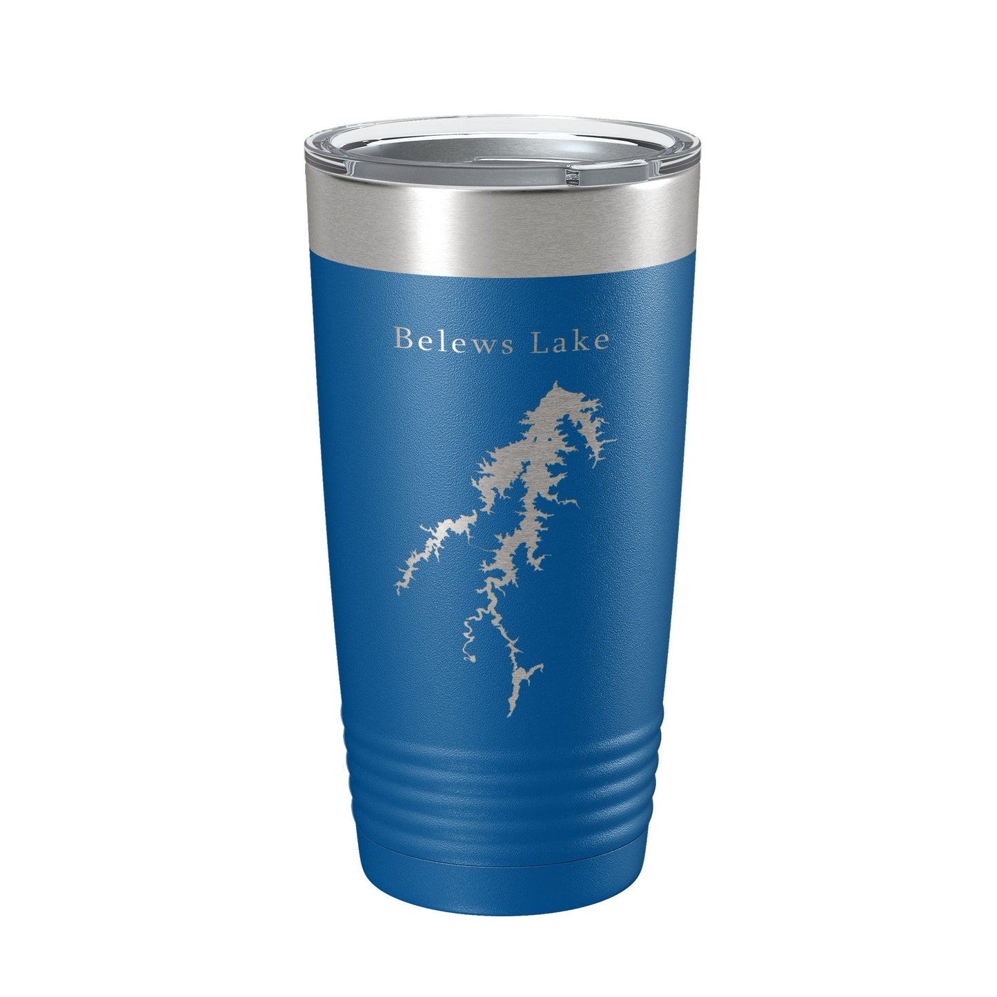 Belews Lake Map Tumbler Travel Mug Insulated Laser Engraved Coffee Cup North Carolina 20 oz-6