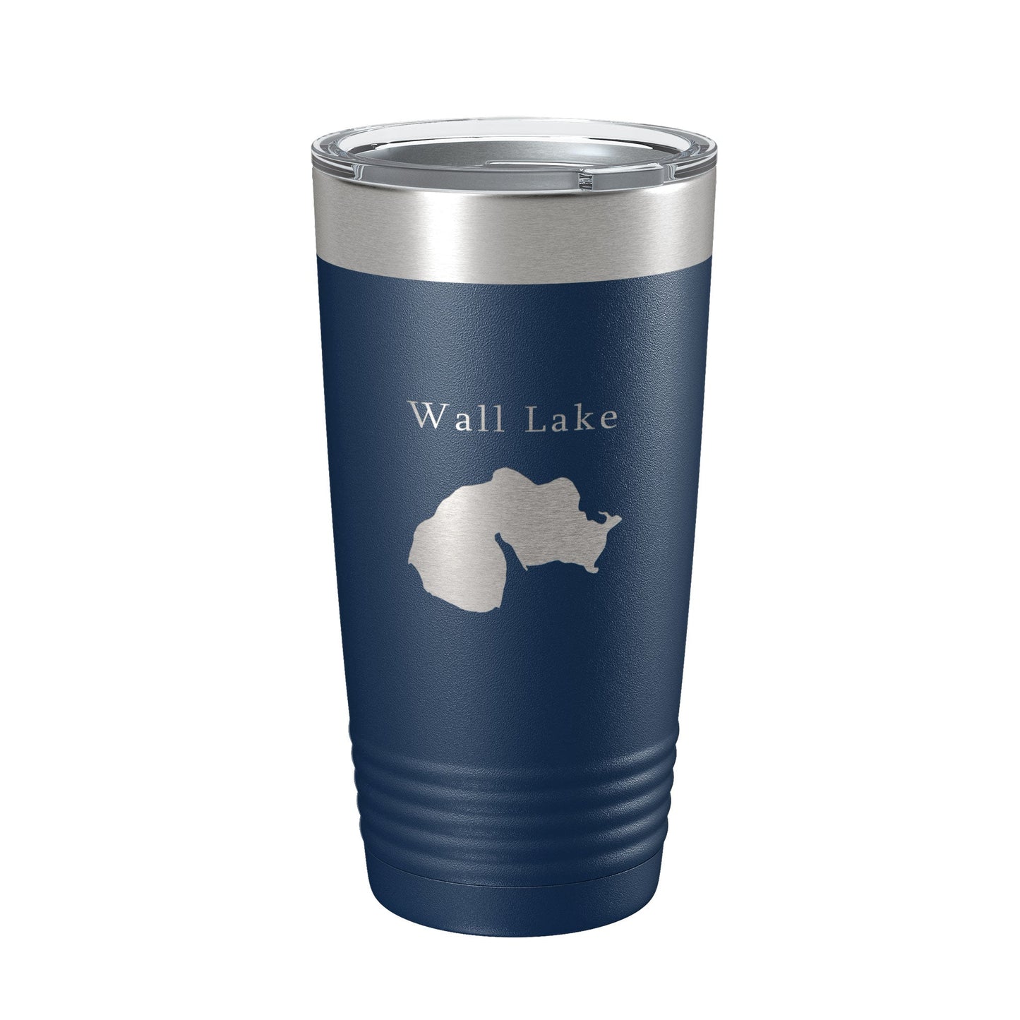 Wall Lake Map Tumbler Travel Mug Insulated Laser Engraved Coffee Cup Michigan 20 oz-8