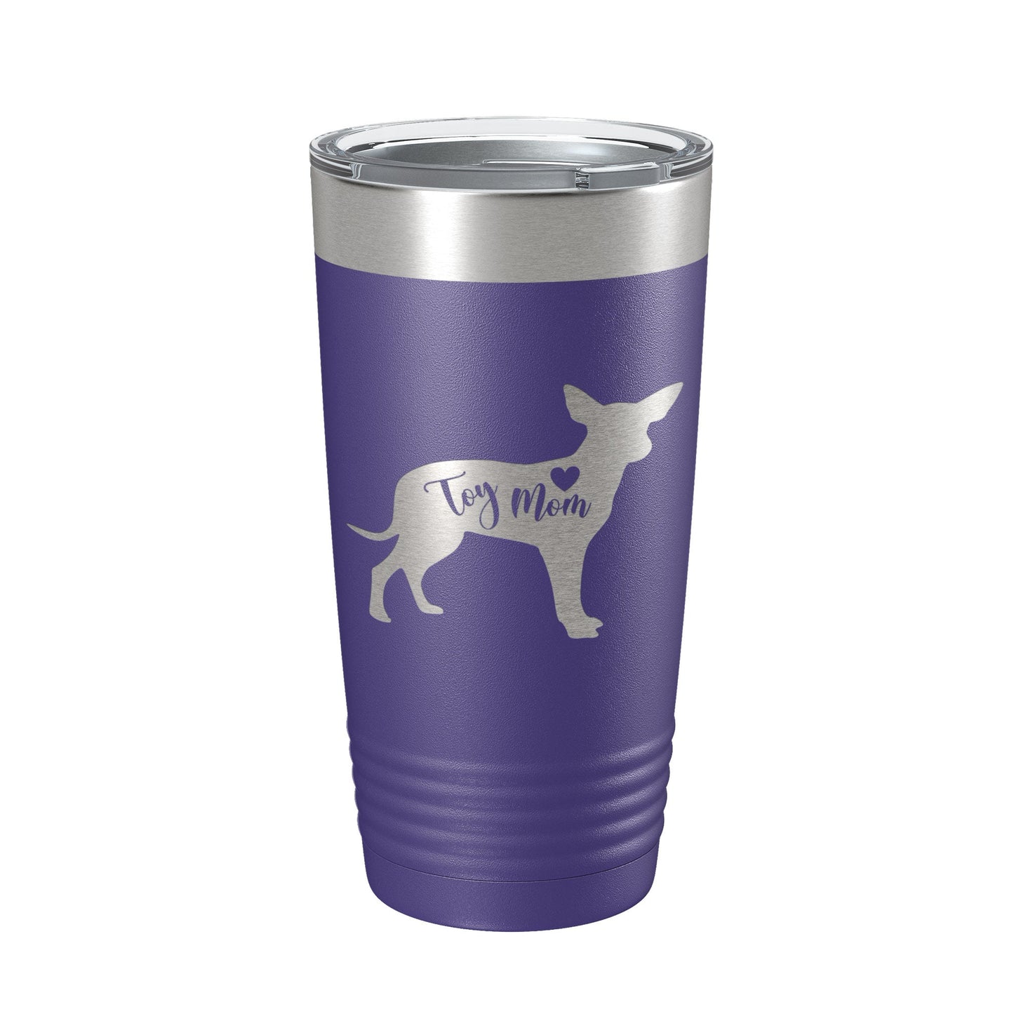 Toy Mom Tumbler Dog Travel Mug Gift Insulated Laser Engraved Coffee Cup 20 oz-15