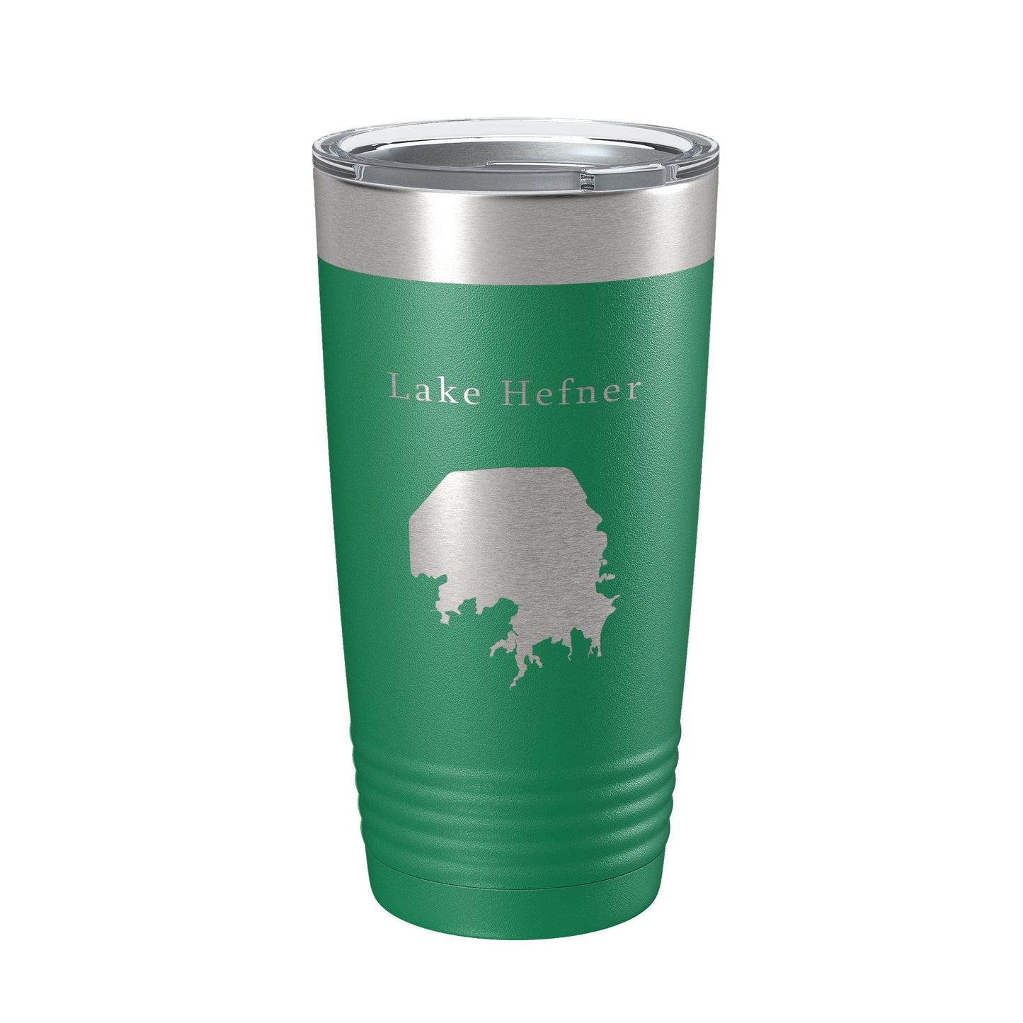 Lake Hefner Map Tumbler Travel Mug Insulated Laser Engraved Coffee Cup Oklahoma 20 oz-9