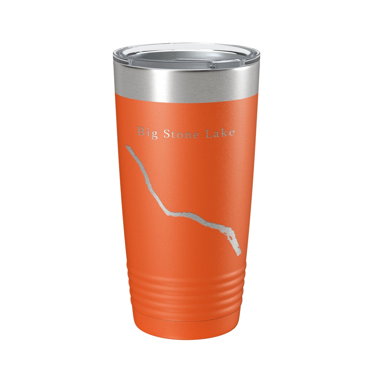 Big Stone Lake Map Tumbler Travel Mug Insulated Laser Engraved Coffee Cup South Dakota Minnesota 20 oz-17