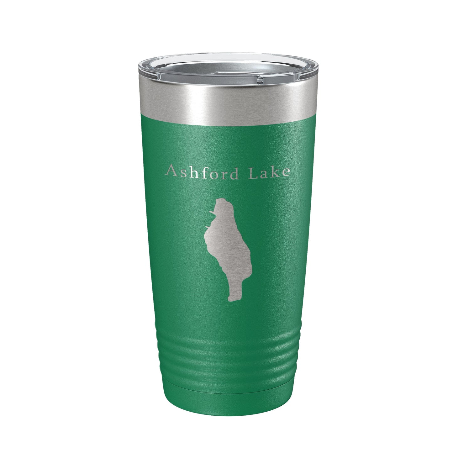 Ashford Lake Map Tumbler Travel Mug Insulated Laser Engraved Coffee Cup Connecticut 20 oz-9