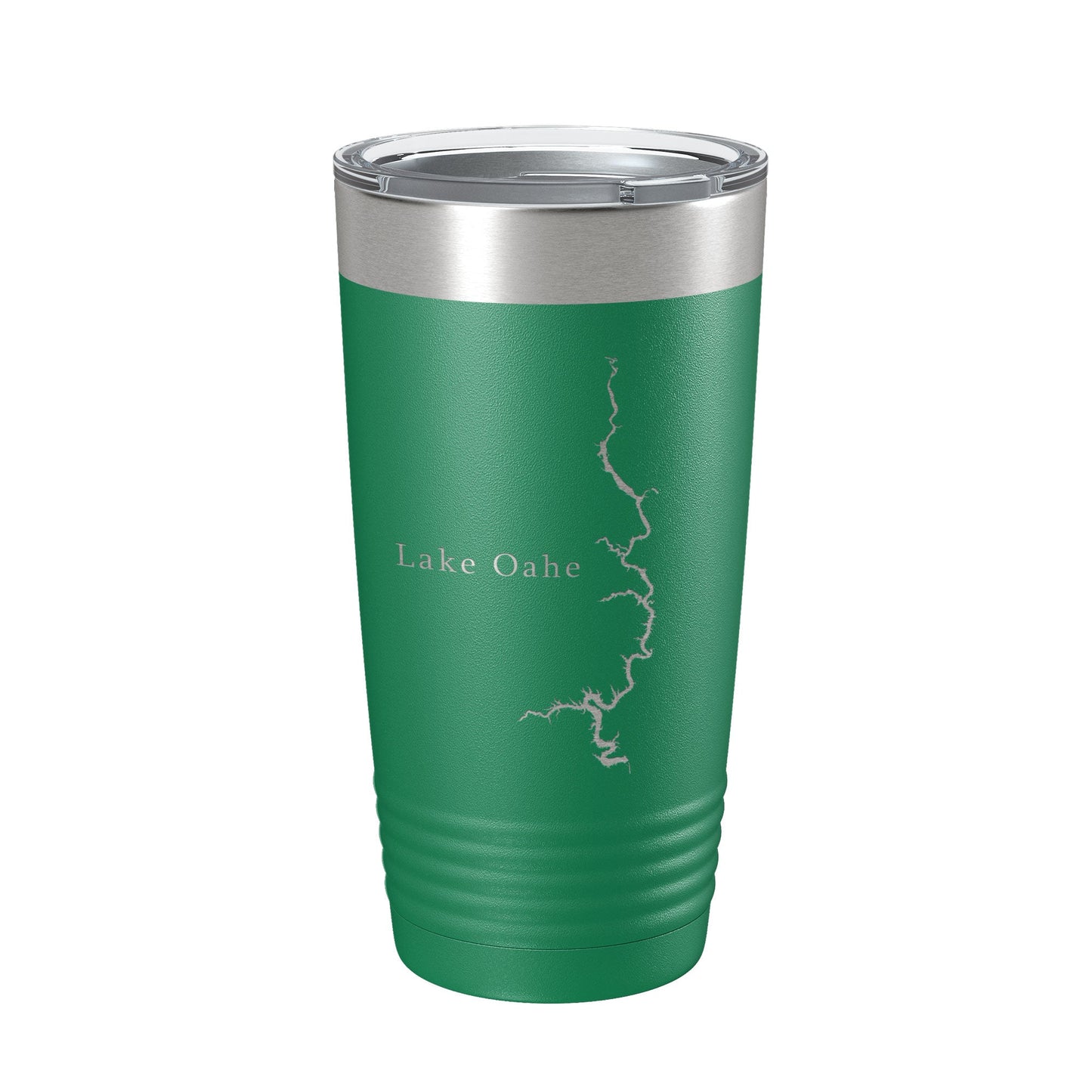 Lake Oahe Map Tumbler Travel Mug Insulated Laser Engraved Coffee Cup South Dakota 20 oz-9