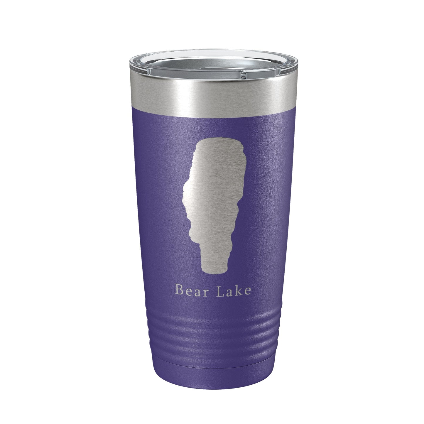 Bear Lake Map Tumbler Travel Mug Insulated Laser Engraved Coffee Cup Idaho 20 oz-15