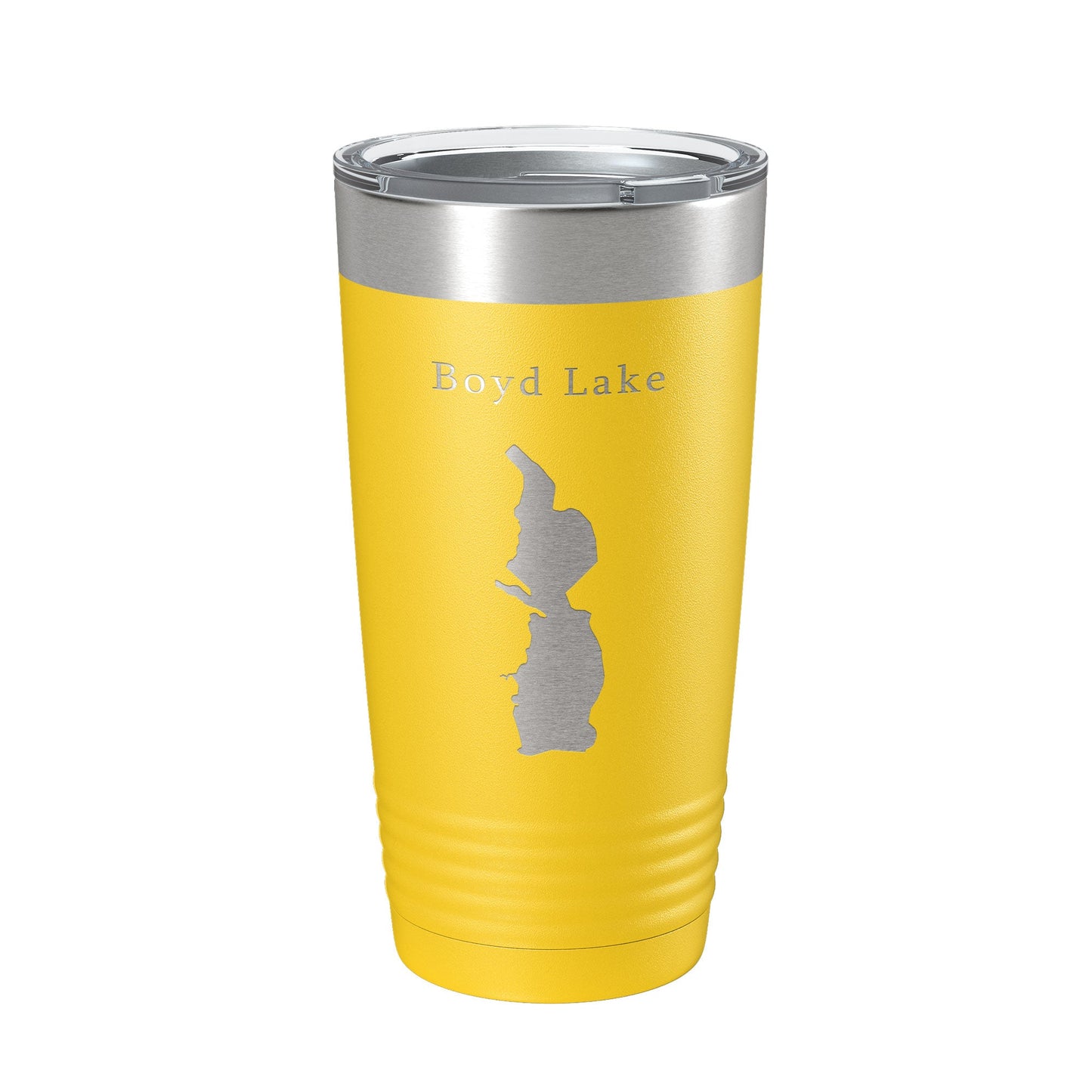 Boyd Lake Map Tumbler Travel Mug Insulated Laser Engraved Coffee Cup Colorado 20 oz-19