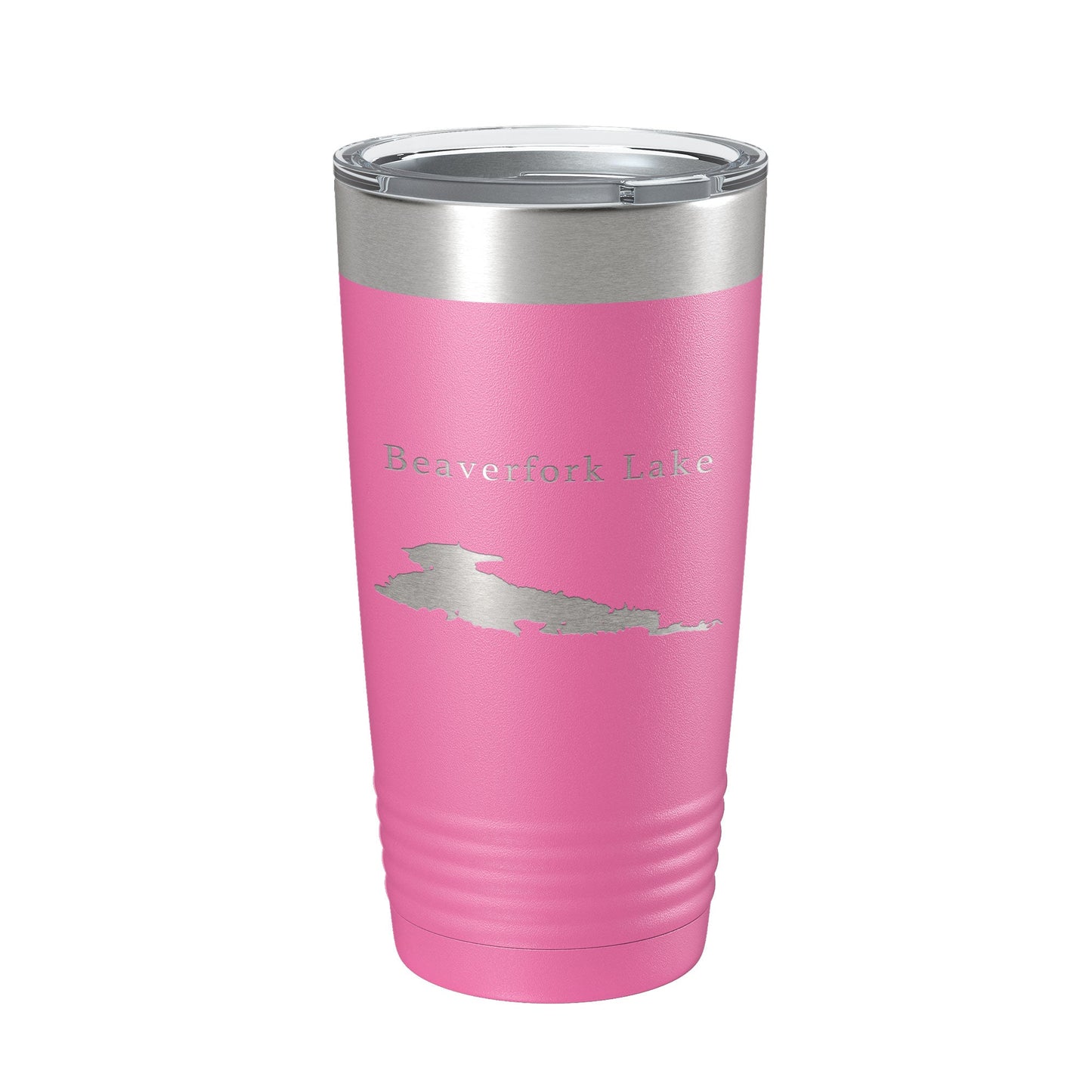 Beaverfork Lake Map Tumbler Travel Mug Insulated Laser Engraved Coffee Cup Arkansas 20 oz-11