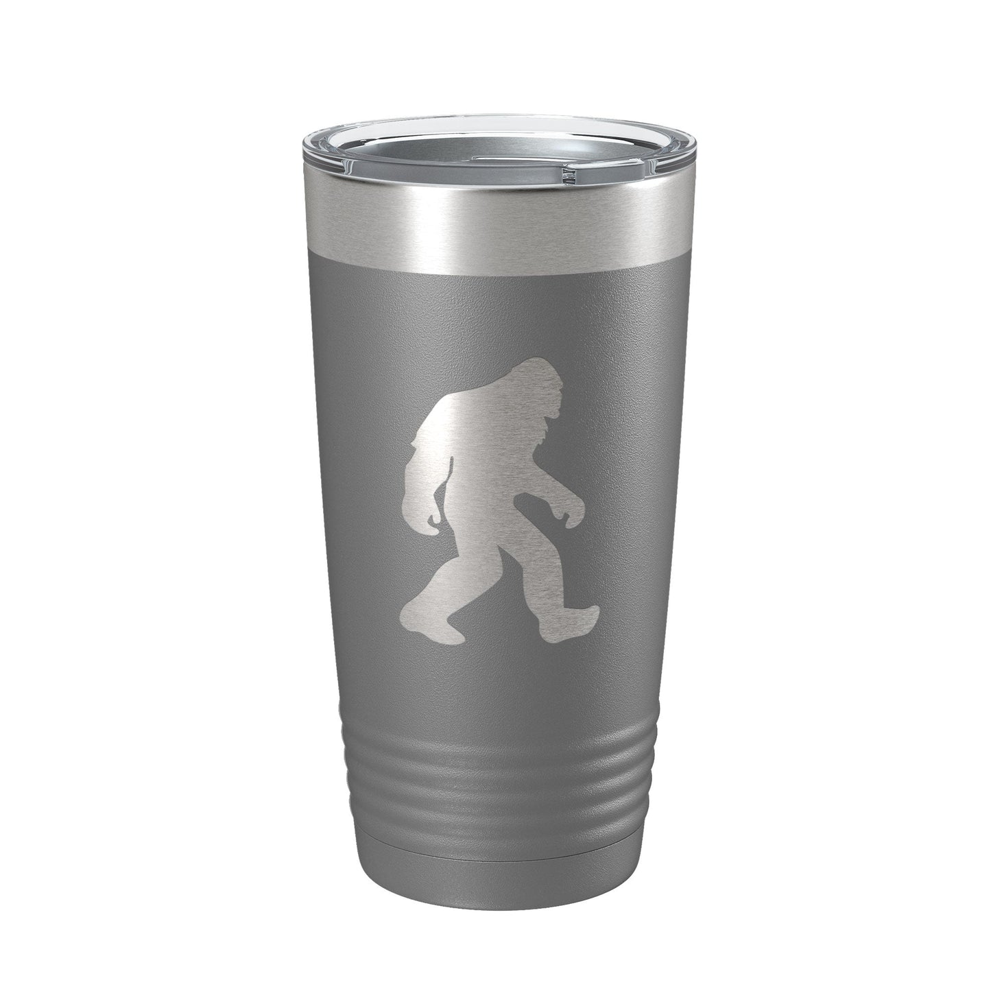 Bigfoot Tumbler Sasquatch Travel Mug Insulated Laser Engraved Coffee Cup Outdoorsman Gift Bigfoot Shadow Yeti Silhouette 20 oz-16