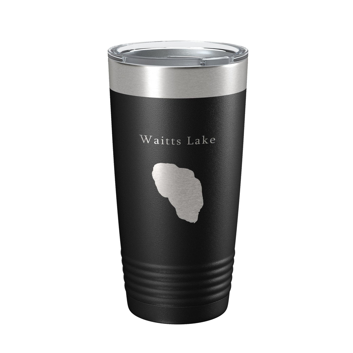 Waitts Lake Map Tumbler Travel Mug Insulated Laser Engraved Coffee Cup Washington 20 oz-5