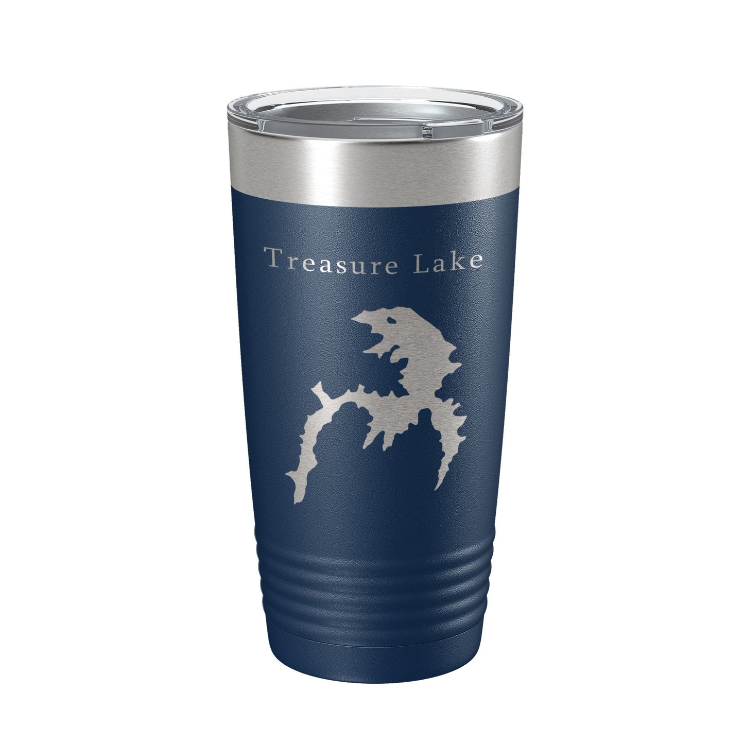 Treasure Lake Map Tumbler Travel Mug Insulated Laser Engraved Coffee Cup Georgia 20 oz-8