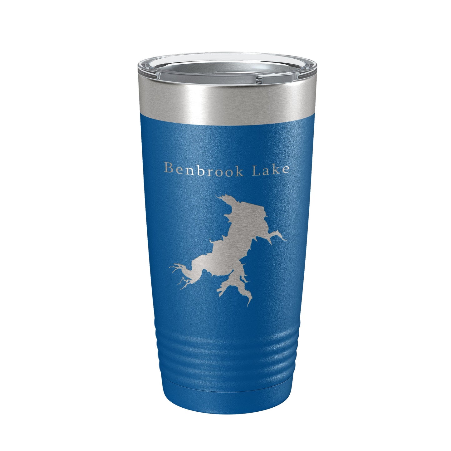Benbrook Lake Map Tumbler Travel Mug Insulated Laser Engraved Coffee Cup Texas 20 oz-6