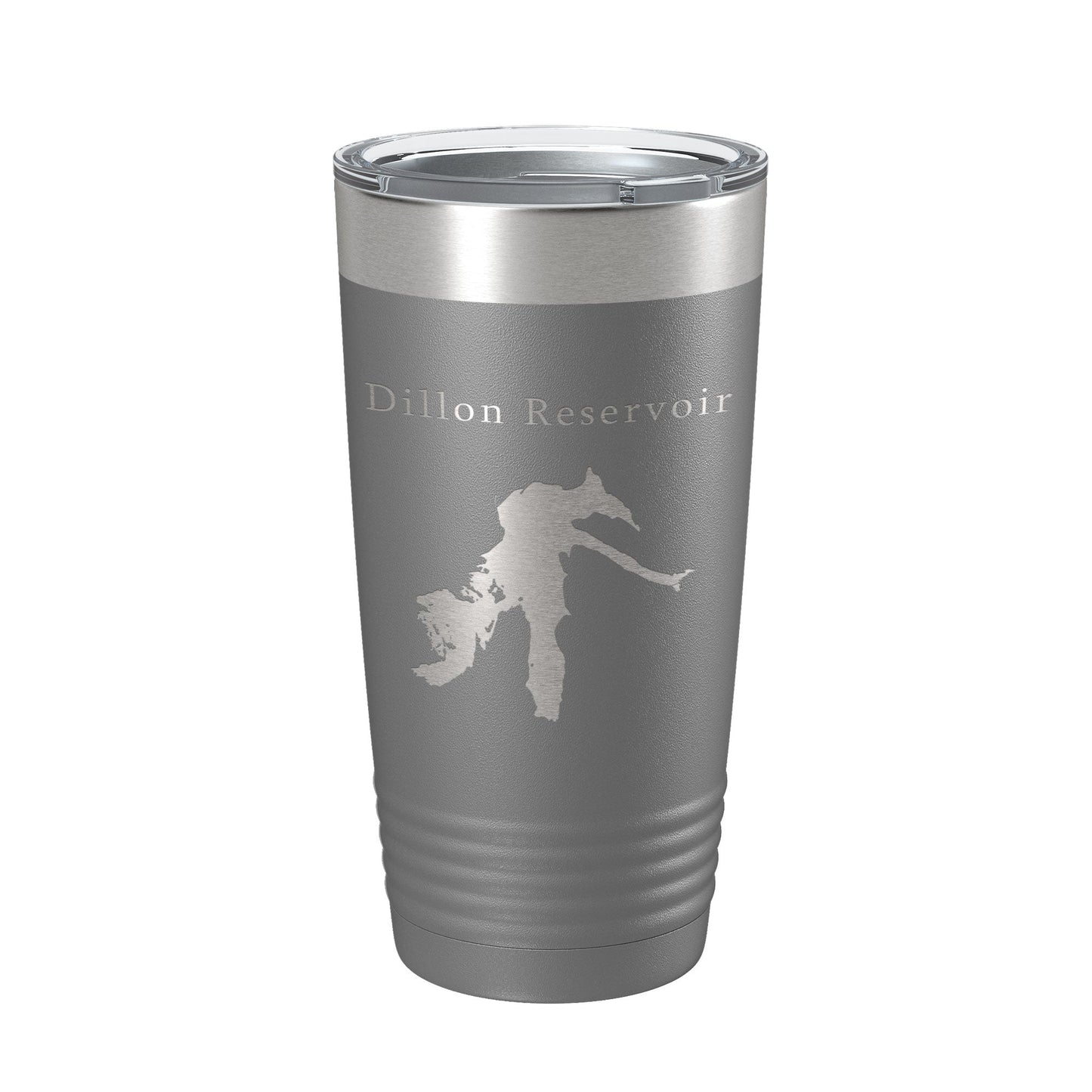 Dillon Reservoir Tumbler Lake Map Travel Mug Insulated Laser Engraved Coffee Cup Colorado 20 oz-16