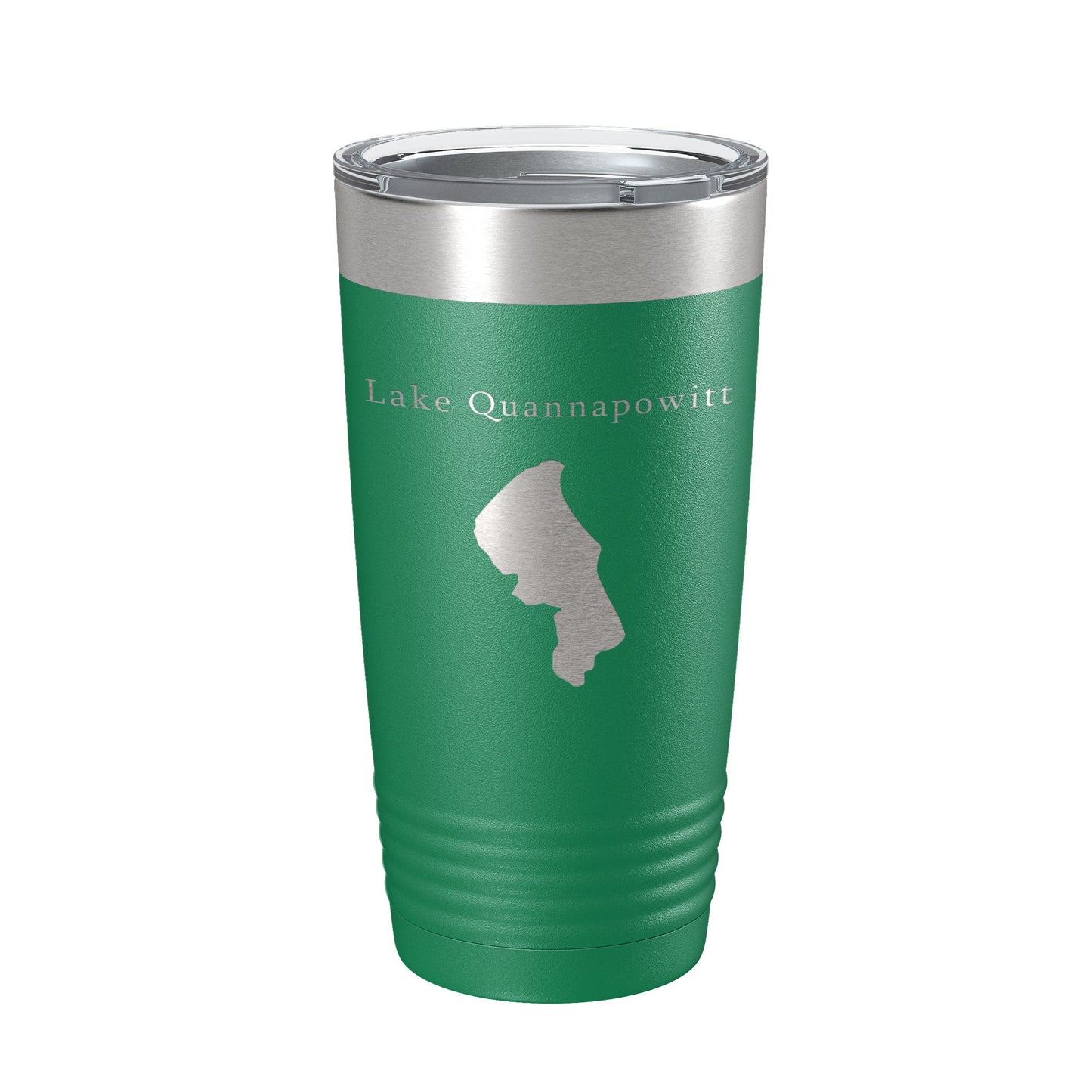 Lake Quannapowitt Map Tumbler Travel Mug Insulated Laser Engraved Coffee Cup Massachusetts 20 oz-9