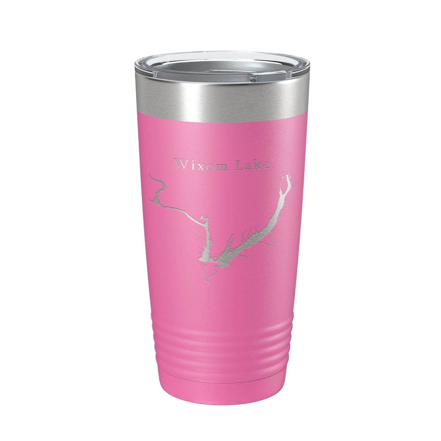 Wixom Lake Tittabawassee Map Tumbler Travel Mug Insulated Laser Engraved Coffee Cup Michigan 20 oz-11