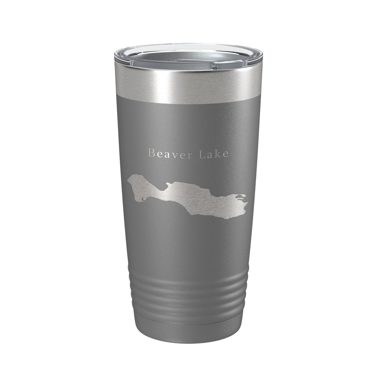 Beaver Lake Map Tumbler Travel Mug Insulated Laser Engraved Coffee Cup Asheville North Carolina 20 oz-16