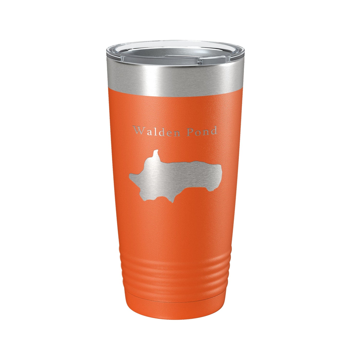 Walden Pond Tumbler Lake Map Travel Mug Insulated Laser Engraved Coffee Cup Massachusetts 20 oz-17