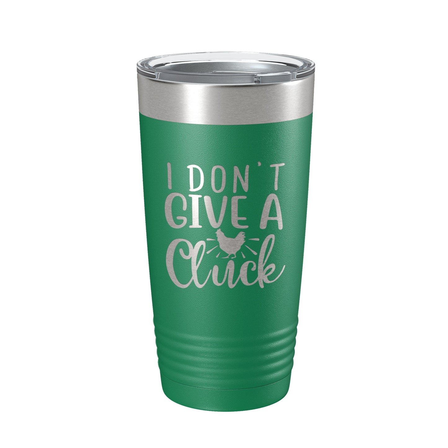 I Don't Give A Cluck Tumbler Funny Chicken Travel Mug Gift Insulated Laser Engraved Coffee Cup 20 oz-9