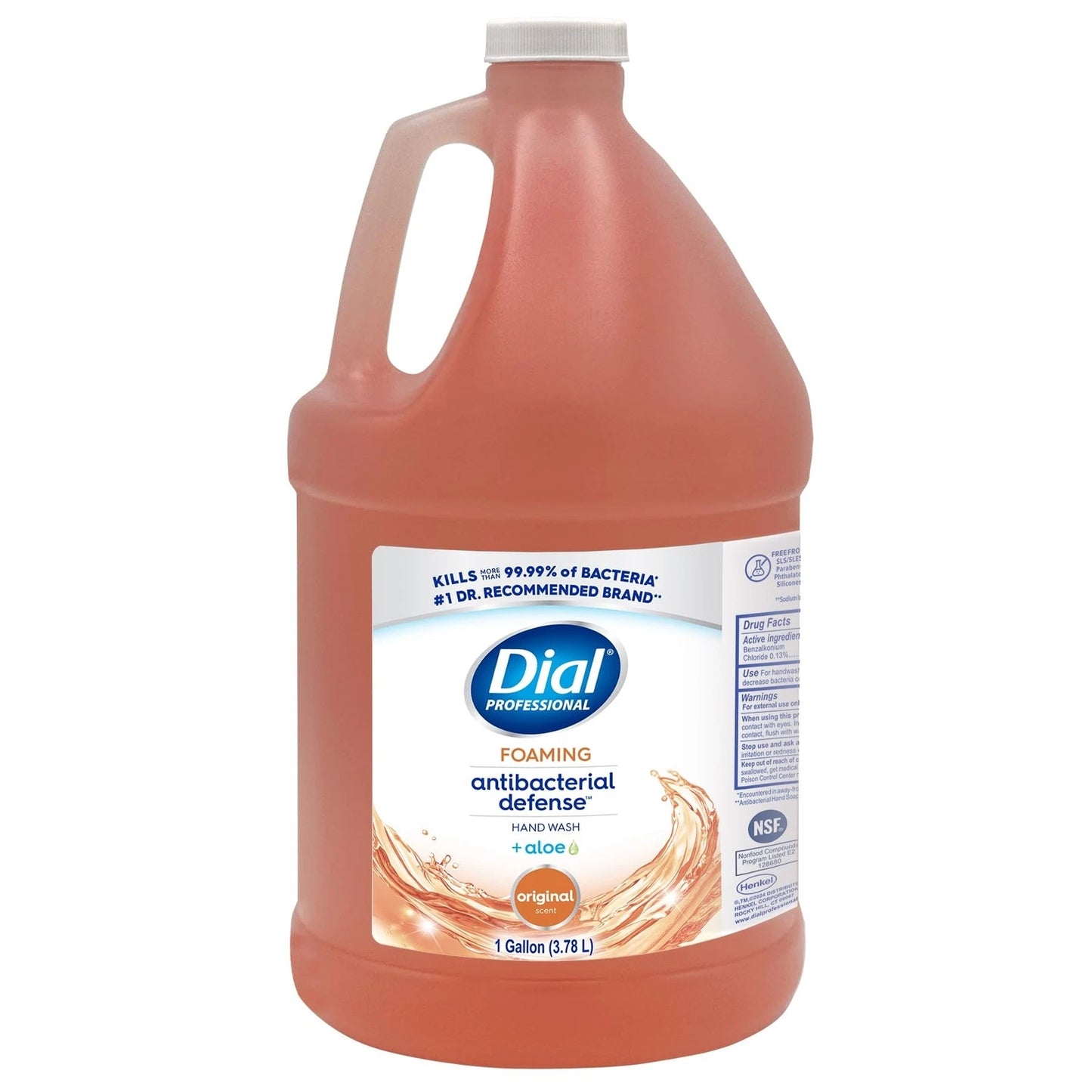 Dial® Antibacterial Defense™ Foaming Hand Soap+ Aloe, DIL 1700035452