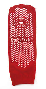 Medegen Stedi Tred® Fall Prevention Slippers, MDG 7737-2XRED