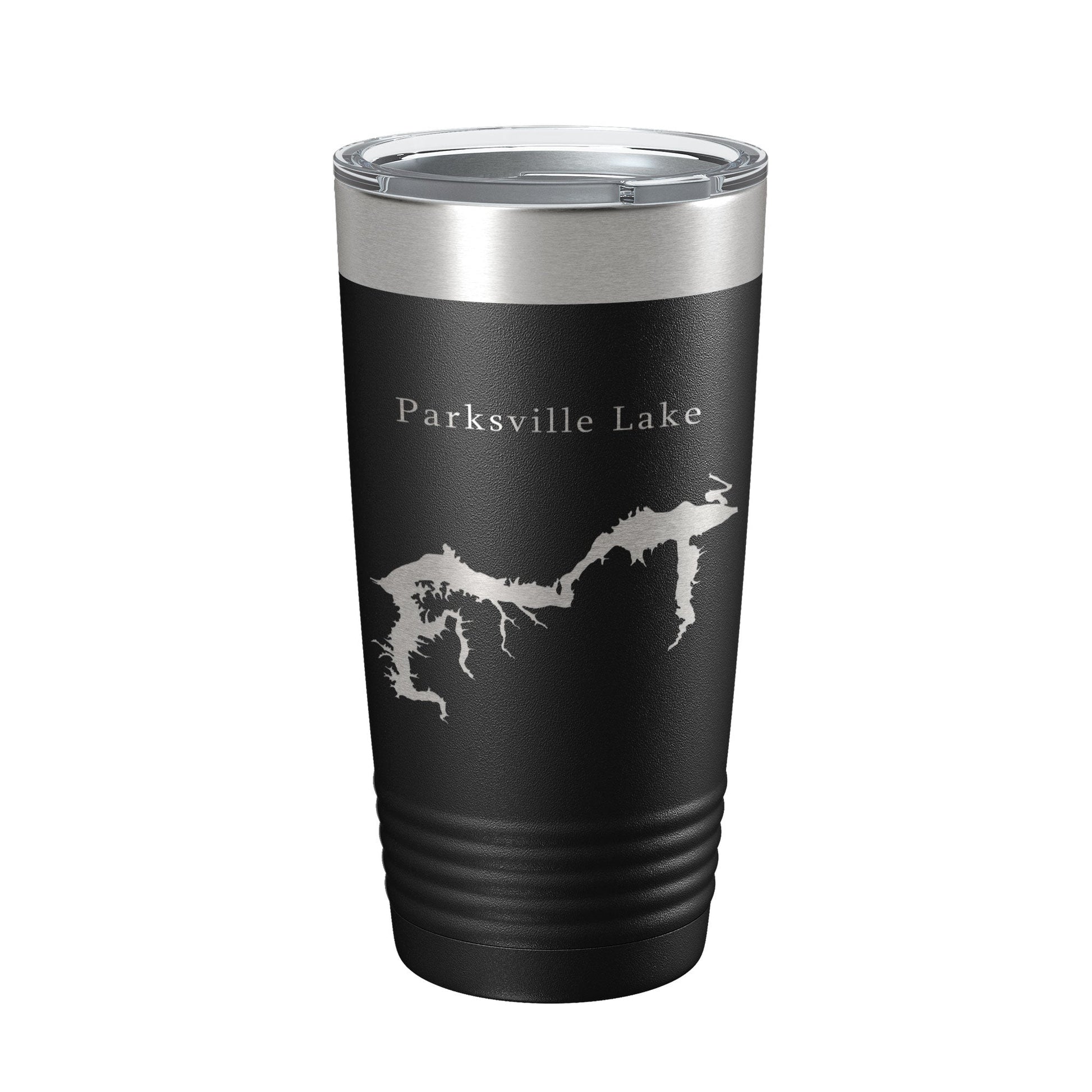 Parksville Lake Map Tumbler Travel Mug Insulated Laser Engraved Coffee Cup Tennessee 20 oz-5