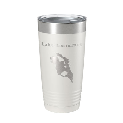 Lake Kissimmee Map Tumbler Travel Mug Insulated Laser Engraved Coffee Cup Florida 20 oz-1