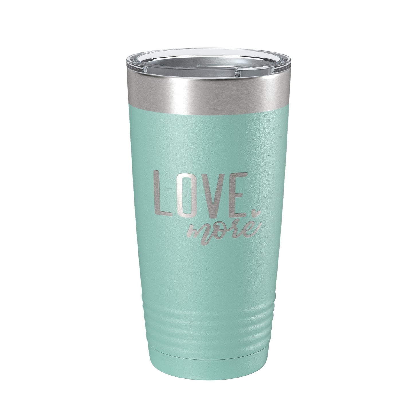 Love More Tumbler Travel Mug Insulated Laser Engraved Coffee Cup 20 oz-12
